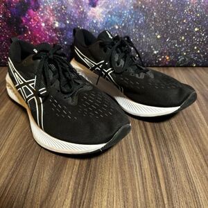 ASICS GEL-EXCITE 10 Athletic Running Shoes Mens Sz 11 F130323 Black & White